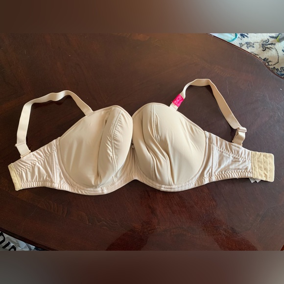 Curvy Kate Luxe Strapless Bra, Biscotti Beige, unworn, UK 30J - Picture 2 of 7